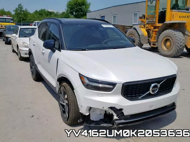 YV4162UM0K2053636 2019 Volvo XC40, T5