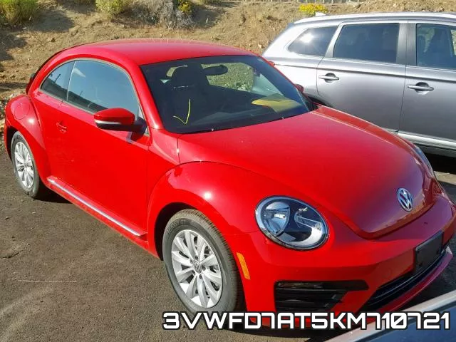 3VWFD7AT5KM710721 2019 Volkswagen Beetle, S