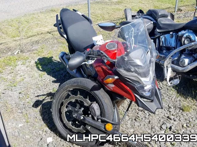 MLHPC4664H5400339 2017 Honda CB500, X