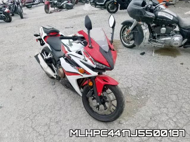 MLHPC4417J5500187 2018 Honda CBR500, R