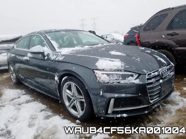 WAUB4CF56KA001004 2019 Audi S5, Premium Plus