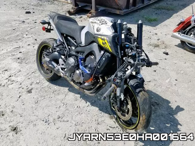 JYARN53E0HA001664 2017 Yamaha FZ09