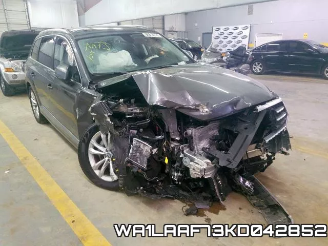 WA1LAAF73KD042852 2019 Audi Q7, Premium Plus