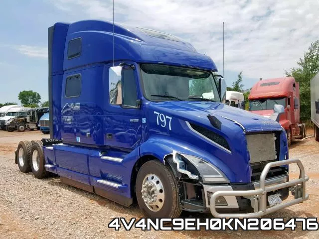4V4NC9EH0KN206476 2019 Volvo VN, Vnl