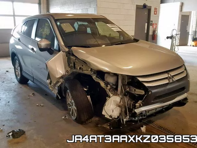 JA4AT3AAXKZ035853 2019 Mitsubishi Eclipse, ES