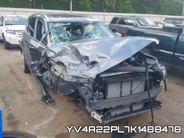 YV4A22PL7K1488478 2019 Volvo XC90, T6