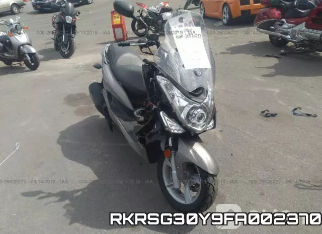 RKRSG30Y9FA002370 2015 Yamaha XC155