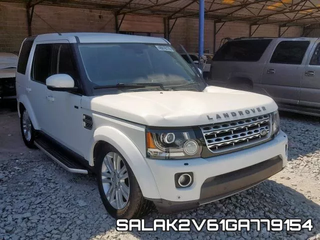 SALAK2V61GA779154 2016 Land Rover LR4, Hse Luxury