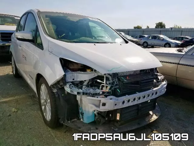 1FADP5AU6JL105109 2018 Ford C-MAX, SE