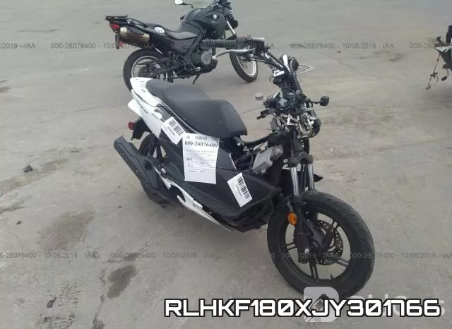 RLHKF180XJY301766 2018 Honda PCX, 150
