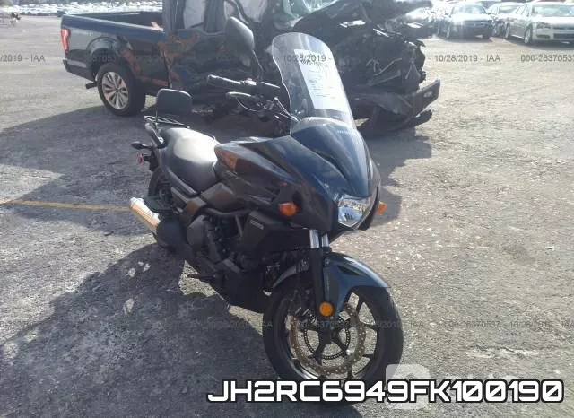 JH2RC6949FK100190 2015 Honda CTX700, D