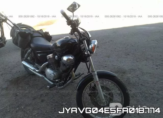 JYAVG04E5FA018774 2015 Yamaha XV250