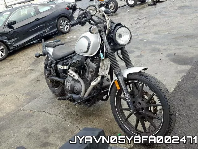 JYAVN05Y8FA002471 2015 Yamaha XVS950, CU