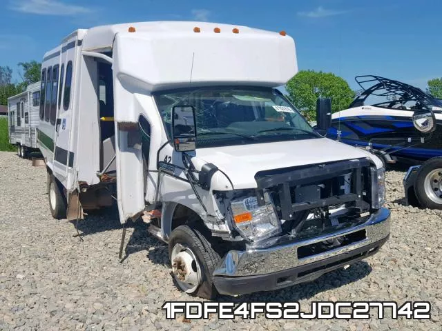 1FDFE4FS2JDC27742 2018 Ford Econoline, E450 Super Duty Cutaway Van