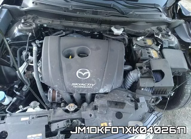 JM1DKFD7XK0402617 2019 Mazda CX-3, Grand Touring