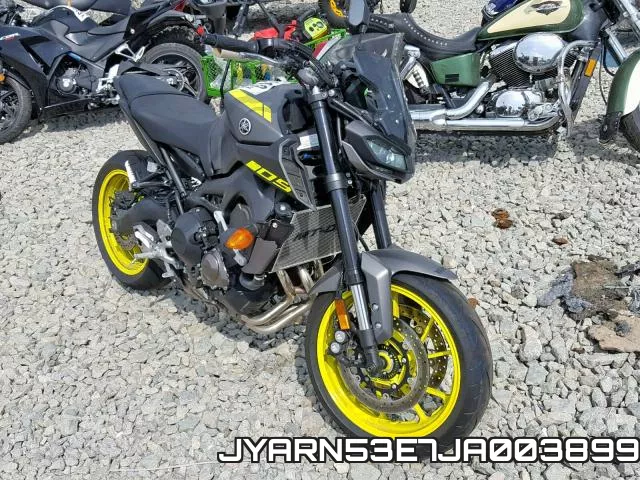 JYARN53E7JA003899 2018 Yamaha MT09