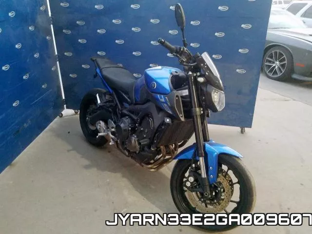 JYARN33E2GA009607 2016 Yamaha FZ09