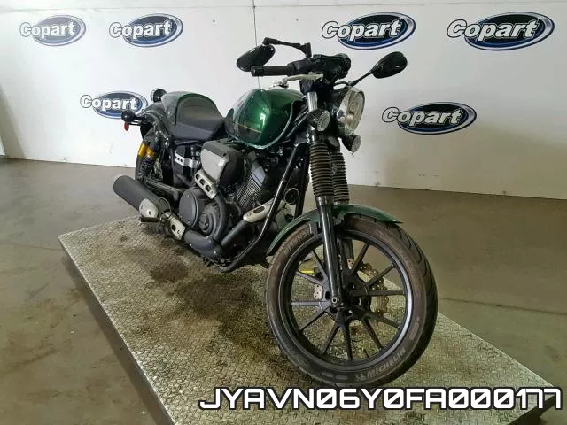 JYAVN06Y0FA000177 2015 Yamaha XVS950, CR