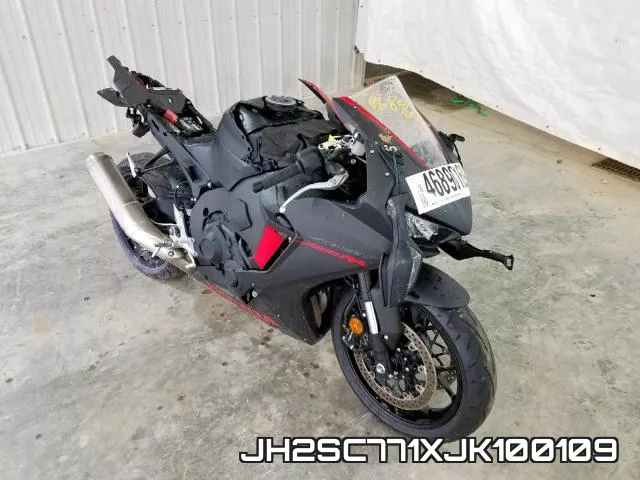 JH2SC771XJK100109 2018 Honda CBR1000, RR