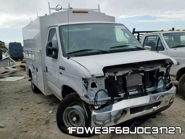 1FDWE3F68JDC31727 2018 Ford Econoline, E350 Super Duty Cutaway Van