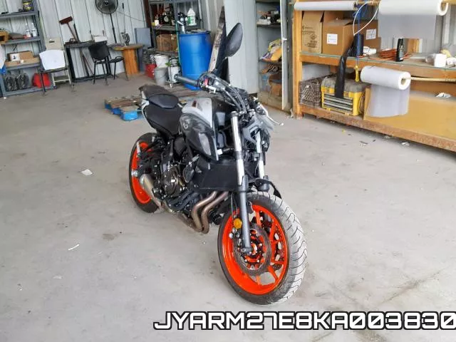 JYARM27E8KA003830 2019 Yamaha MT07
