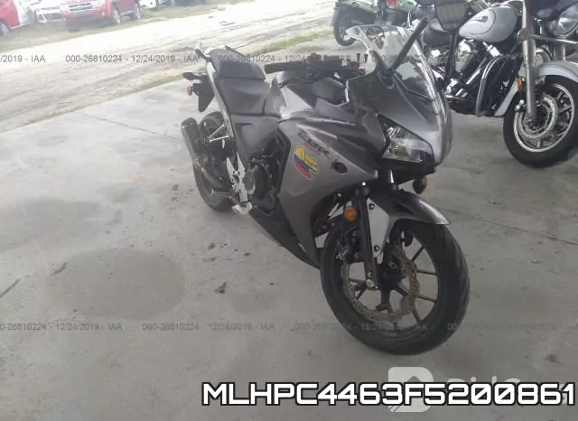 MLHPC4463F5200861 2015 Honda CBR500, R