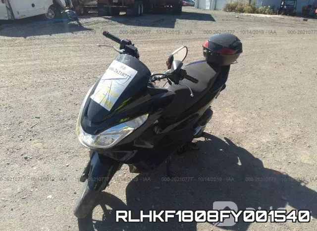RLHKF1808FY001540 2015 Honda PCX, 150