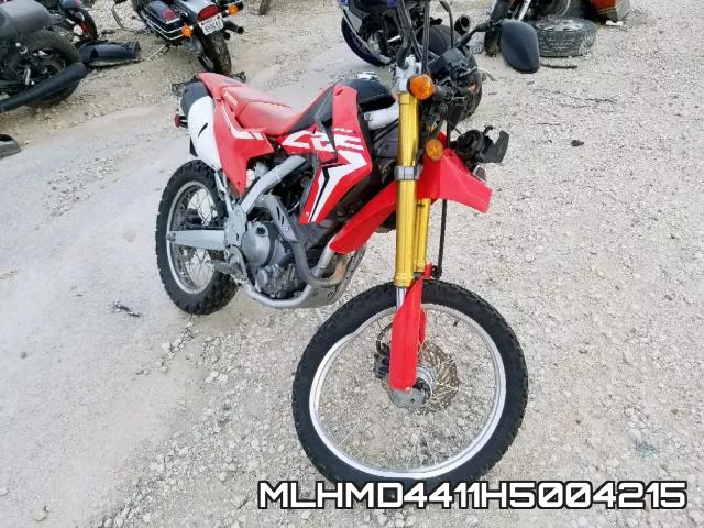 MLHMD4411H5004215 2017 Honda CRF250, L