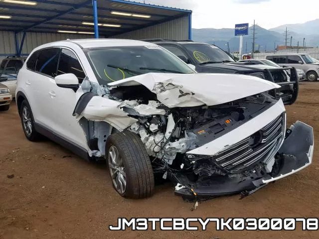 JM3TCBCY7K0300078 2019 Mazda CX-9, Touring