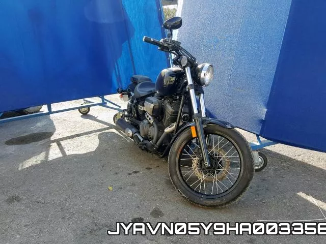JYAVN05Y9HA003356 2017 Yamaha XVS950, CU