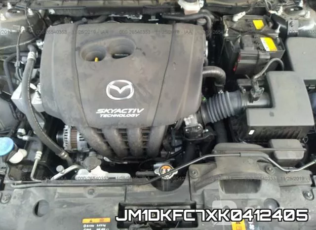 JM1DKFC7XK0412405 2019 Mazda CX-3, Touring