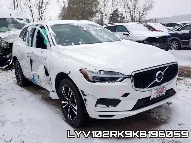 LYV102RK9KB196059 2019 Volvo XC60, T5