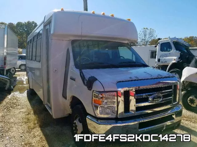 1FDFE4FS2KDC14278 2019 Ford Econoline, E450 Super Duty Cutaway Van
