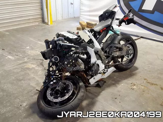JYARJ28E0KA004199 2019 Yamaha YZFR6