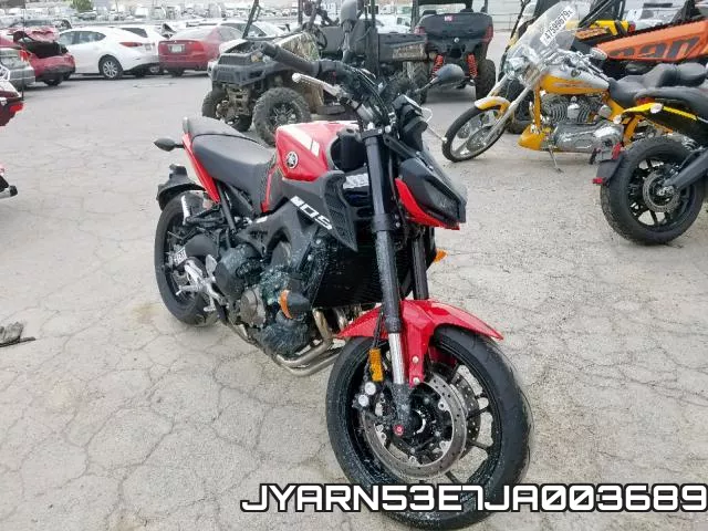 JYARN53E7JA003689 2018 Yamaha MT09