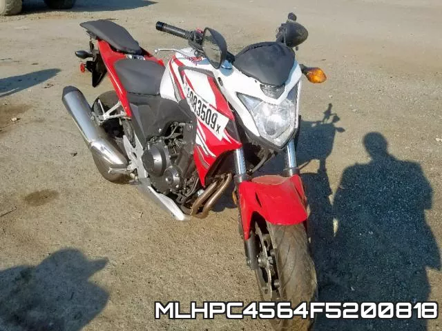 MLHPC4564F5200818 2015 Honda CB500, F