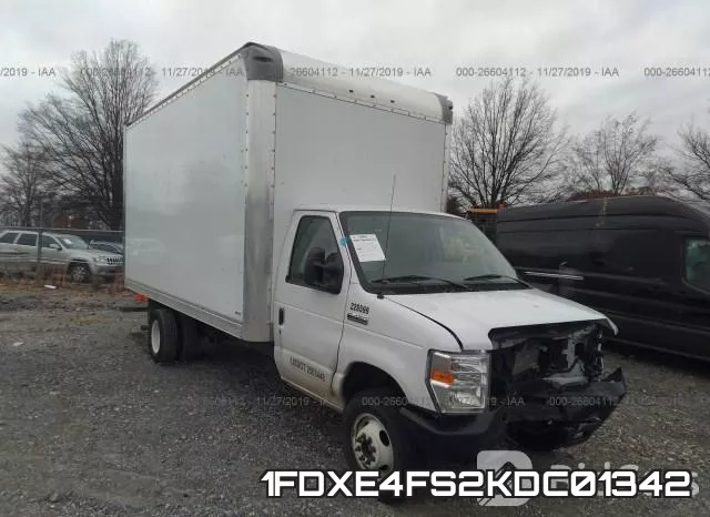 1FDXE4FS2KDC01342 2019 Ford Econoline, E450 Super Duty Cutaway V