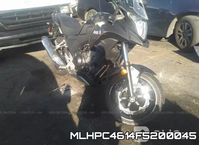 MLHPC4614F5200045 2015 Honda CB500, X