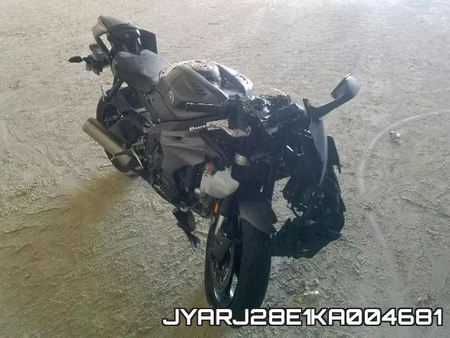 JYARJ28E1KA004681 2019 Yamaha YZFR6