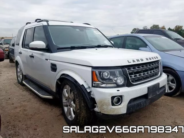 SALAG2V66GA798347 2016 Land Rover LR4, Hse