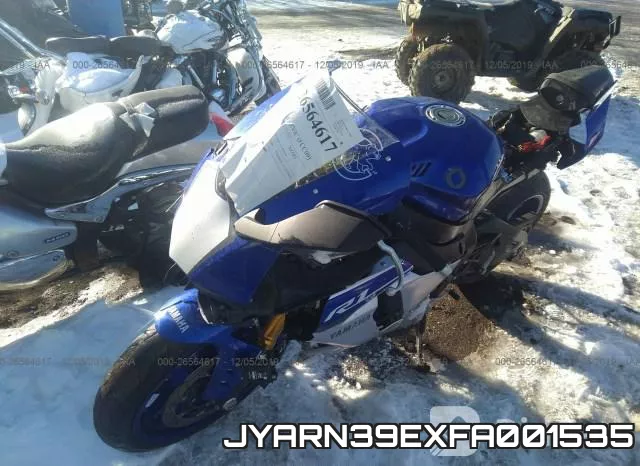 JYARN39EXFA001535 2015 Yamaha YZFR1