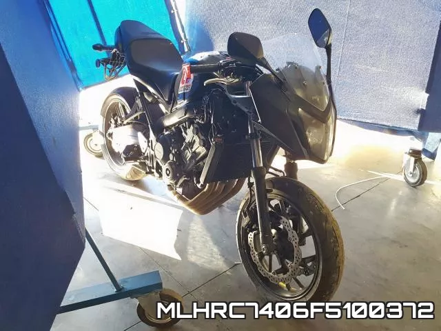 MLHRC7406F5100372 2015 Honda CBR650, F
