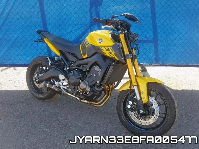 JYARN33E8FA005477 2015 Yamaha FZ09