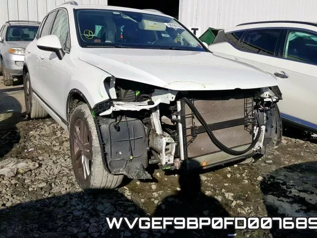 WVGEF9BP0FD007689 2015 Volkswagen Touareg, V6