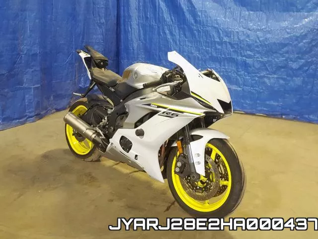 JYARJ28E2HA000437 2017 Yamaha YZFR6