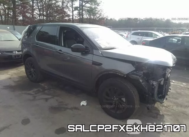 SALCP2FX6KH821707 2019 Land Rover Discovery, Sport SE