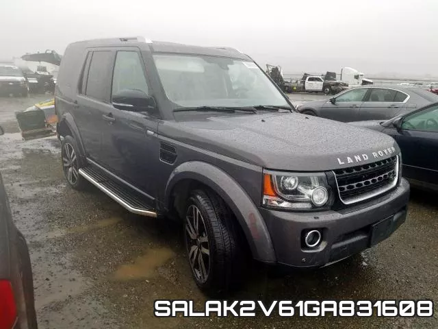 SALAK2V61GA831608 2016 Land Rover LR4, Hse Luxury