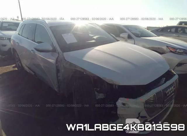 WA1LABGE4KB013598 2019 Audi E-Tron, Premium Plus