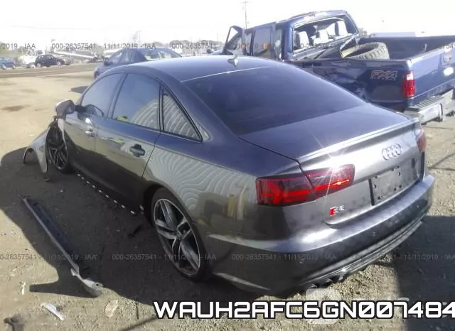 WAUH2AFC6GN007484 2016 Audi S6, Prestige