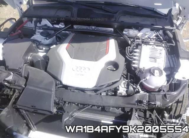 WA1B4AFY9K2005554 2019 Audi SQ5, Premium Plus